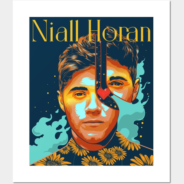 Niall Horan Wall Art by Heymoonly